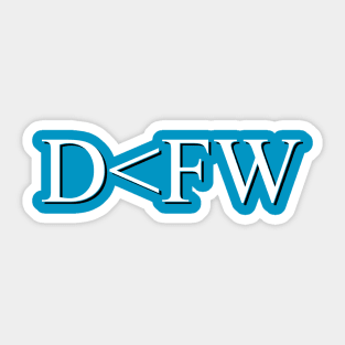 D<FW Sticker